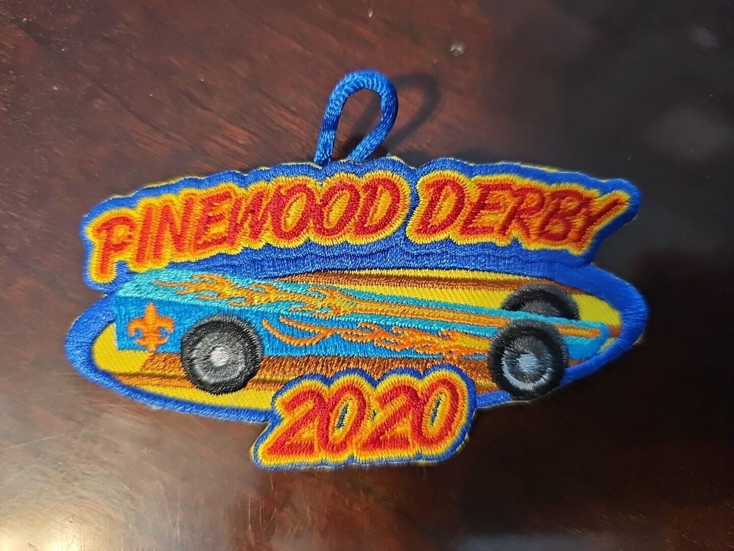 BSA Boy Scout 2020 Pinewood Derby Patch NEW