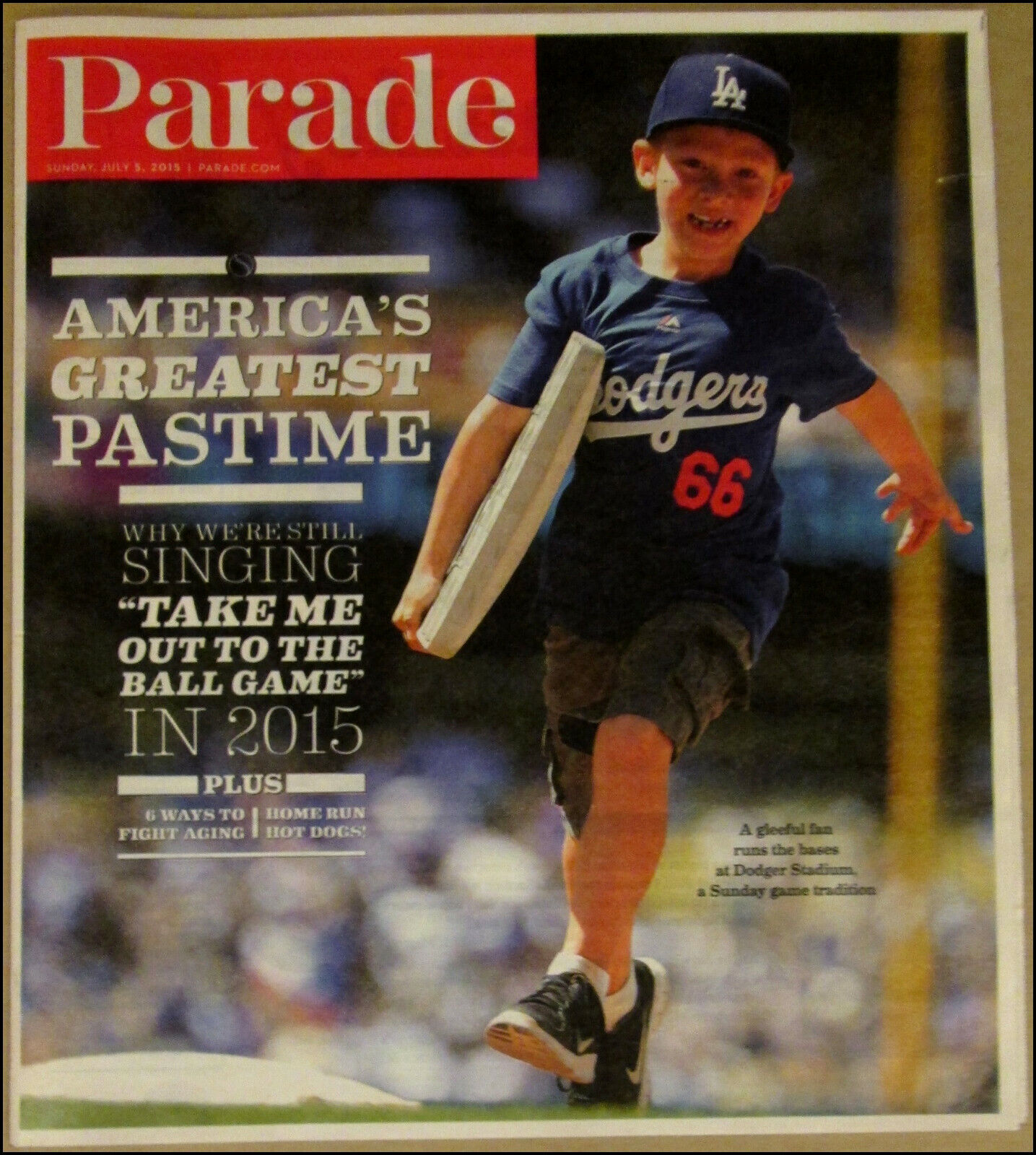 7/5/2015 Parade Newspaper Magazine Baseball America\'s Pastime Dodger Stadium