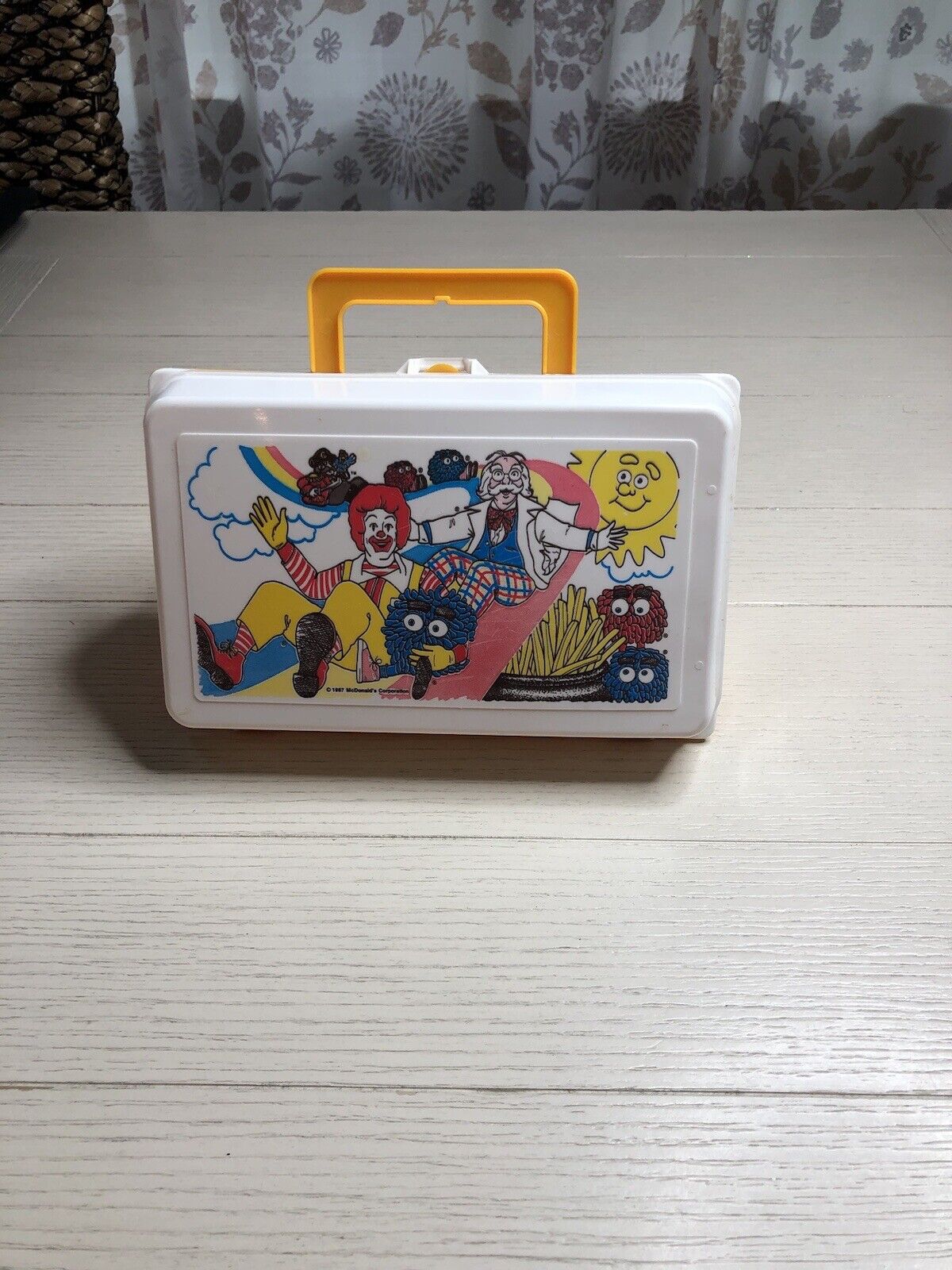Vintage Mc Donald’s Happy Meal Lunch Box / Pencil Case