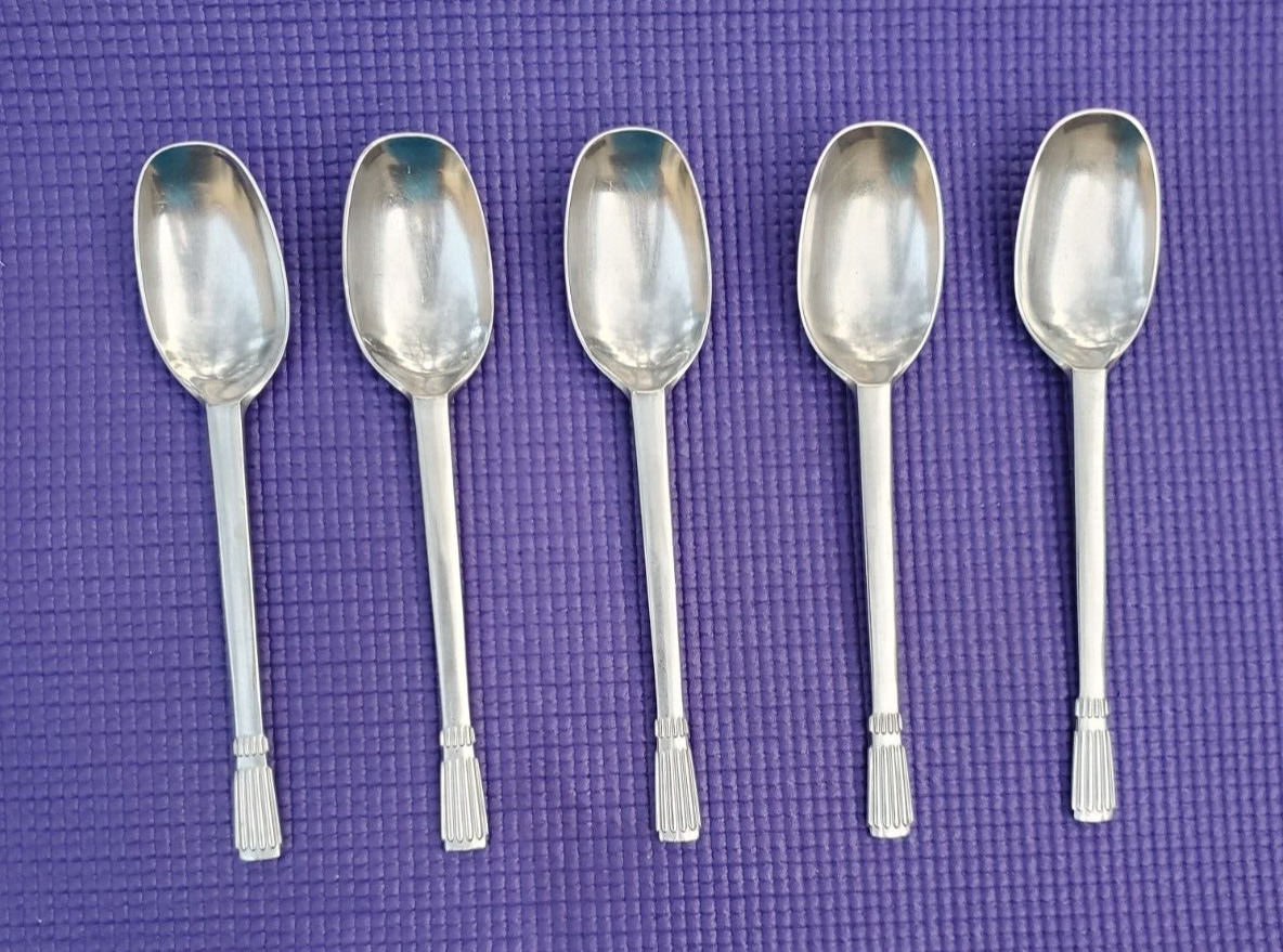 5-Dansk Thor Stainless PLACE / SOUP SPOONS 7 1/2\