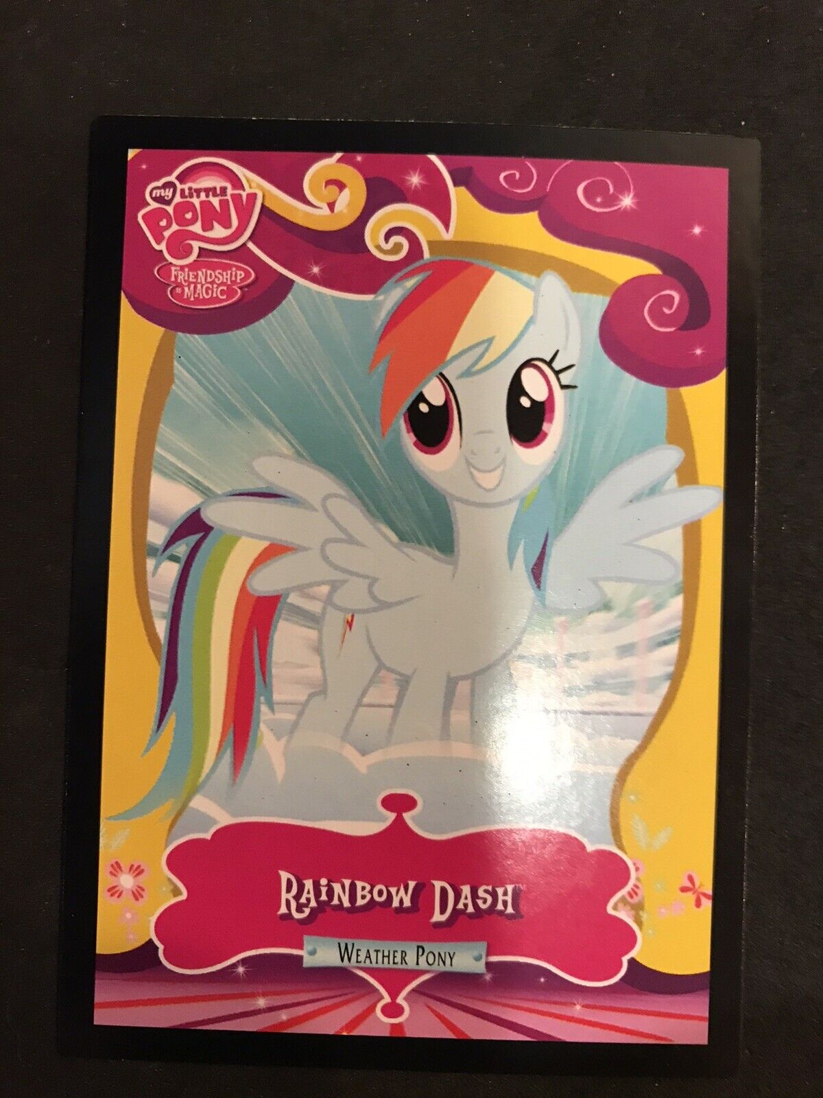 2012 Enterplay My Little Pony Friendship Is Magic Rainbow Dash Series 2 card #3