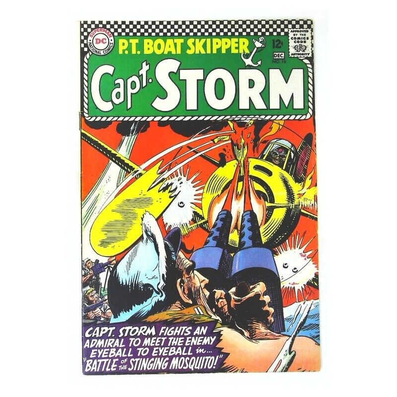 Capt. Storm #16 in Fine + condition. DC comics [q 