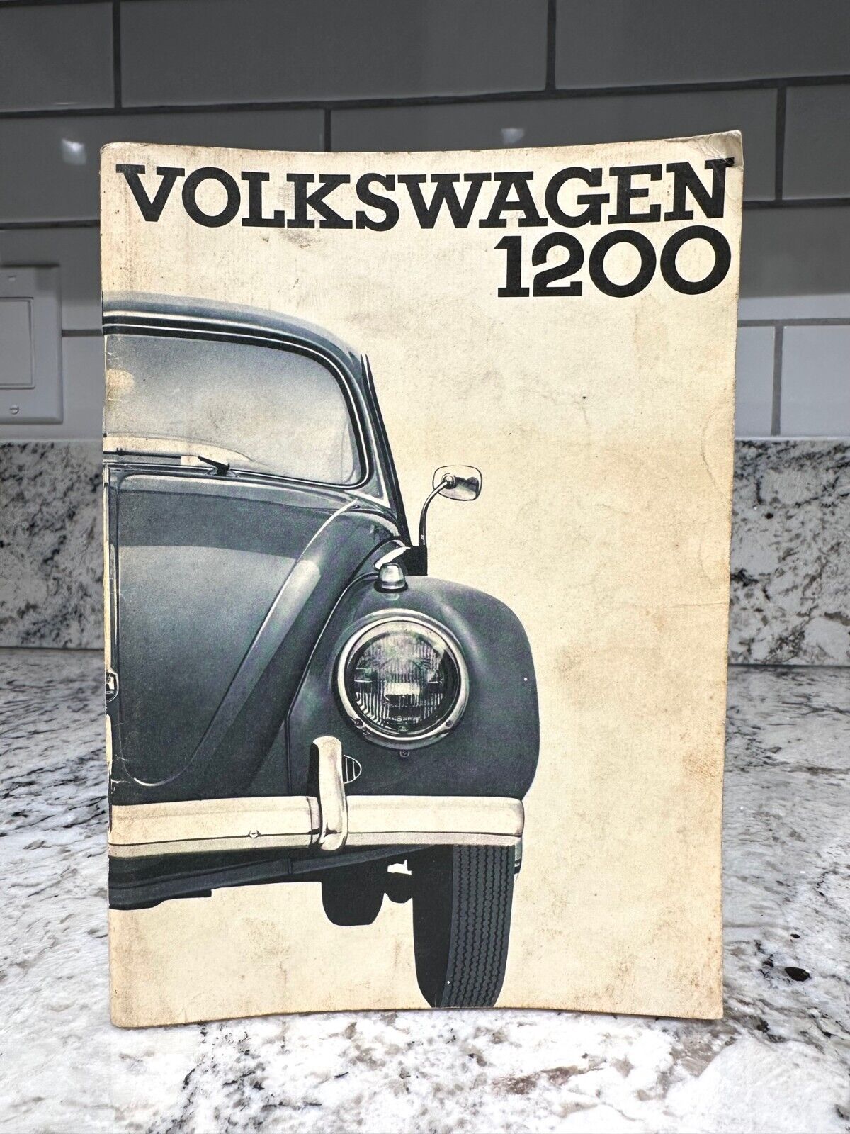 VINTAGE 1963 Volkswagen 1200 Instruction Manual Sedan And Convertible Survivor