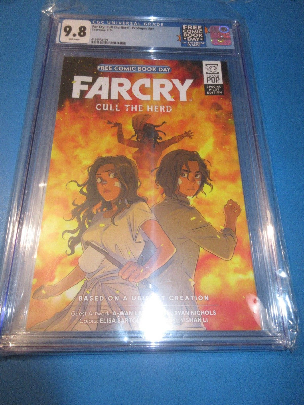 Farcry Cull the Herd #1 FCBC CGC 9.8 NM/M Gorgeous gem wow