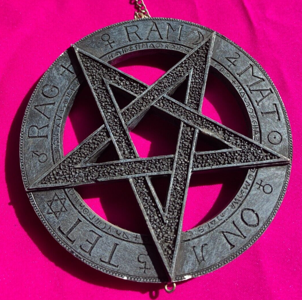 Large Hanging Pentacle Ornament 4\