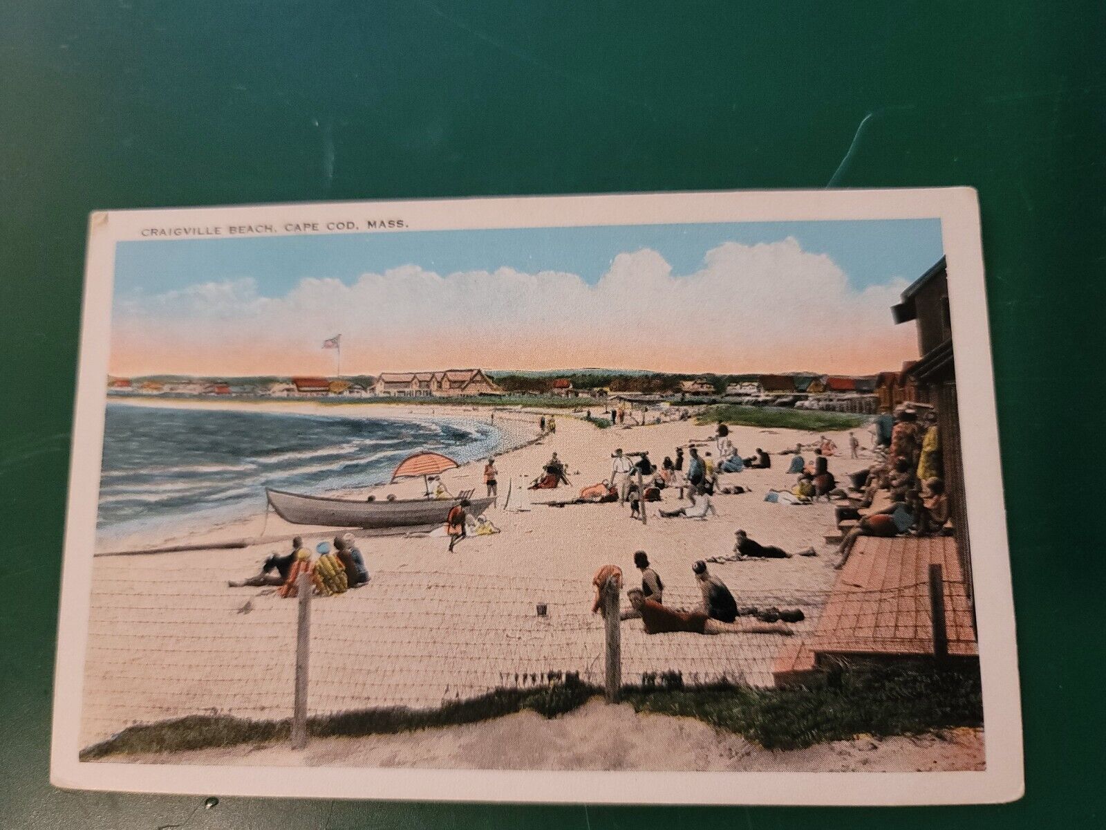 Vintage Postcard Craigville Beach Cape Cod MA