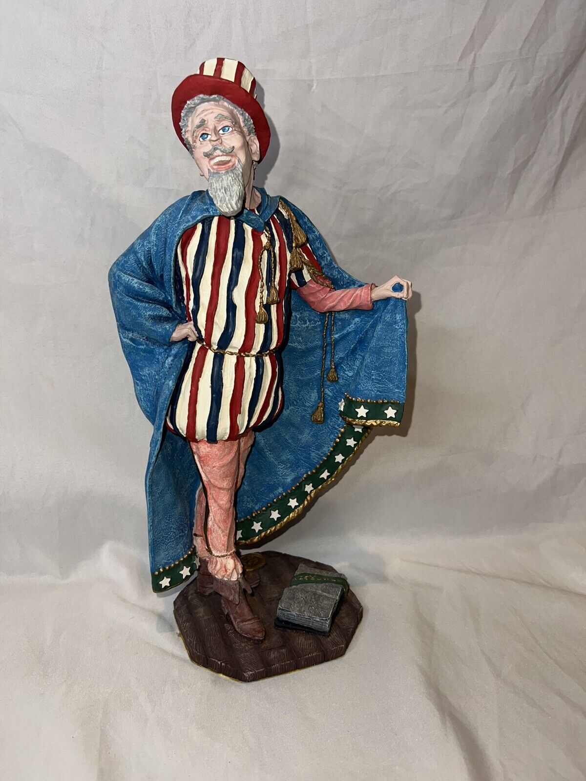 1986 Duncan Royale Uncle Sam Figure Statue Collectors Edition Patriotic  #69
