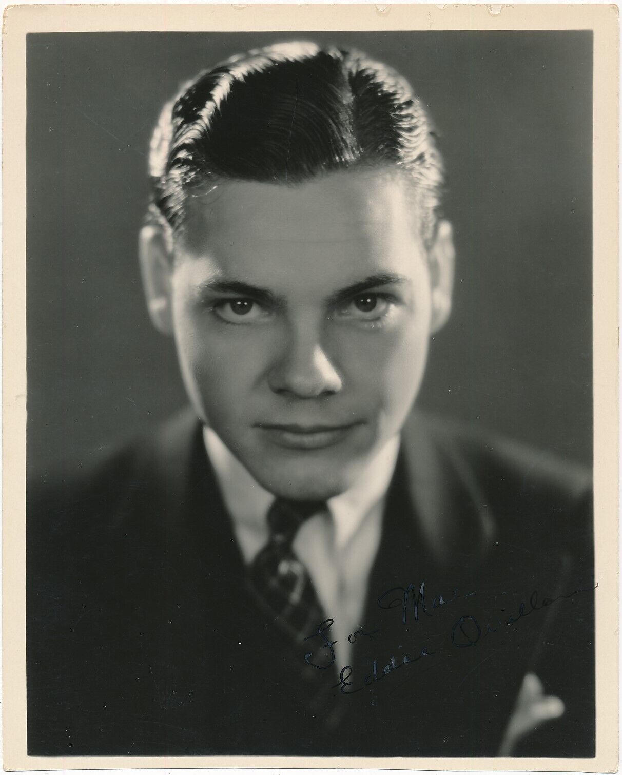 Eddie Quillan Vintage Photograph