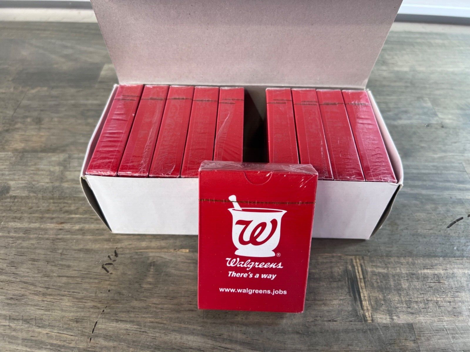 NEW - Lot of 10 Walgreens Sealed Playing Cards New In Sealed Package