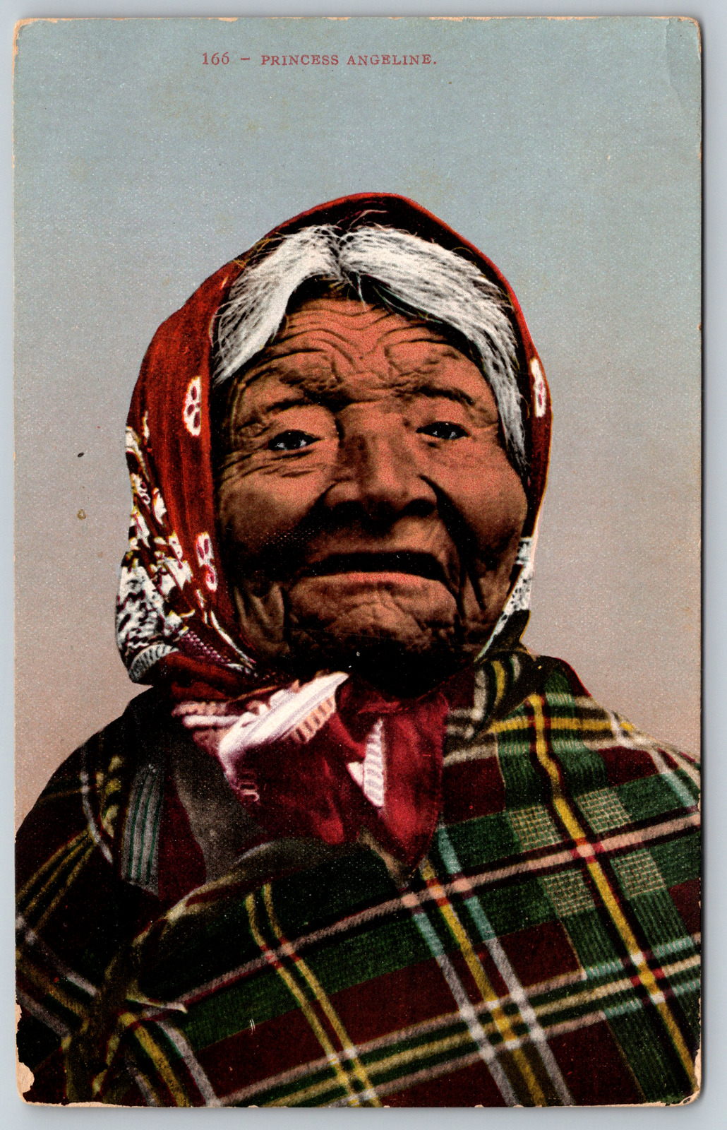 c1910s Princess Angeline Native American Chief Seattle Antique Postcard