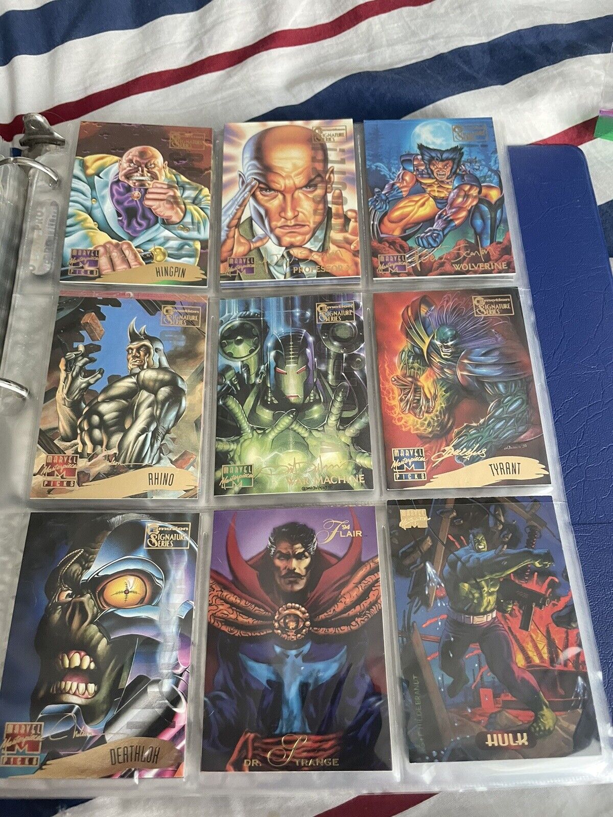 Huge 1990s Marvel Base & Insert Card Lot Spider-Man X-Men Fleer Flair Metal