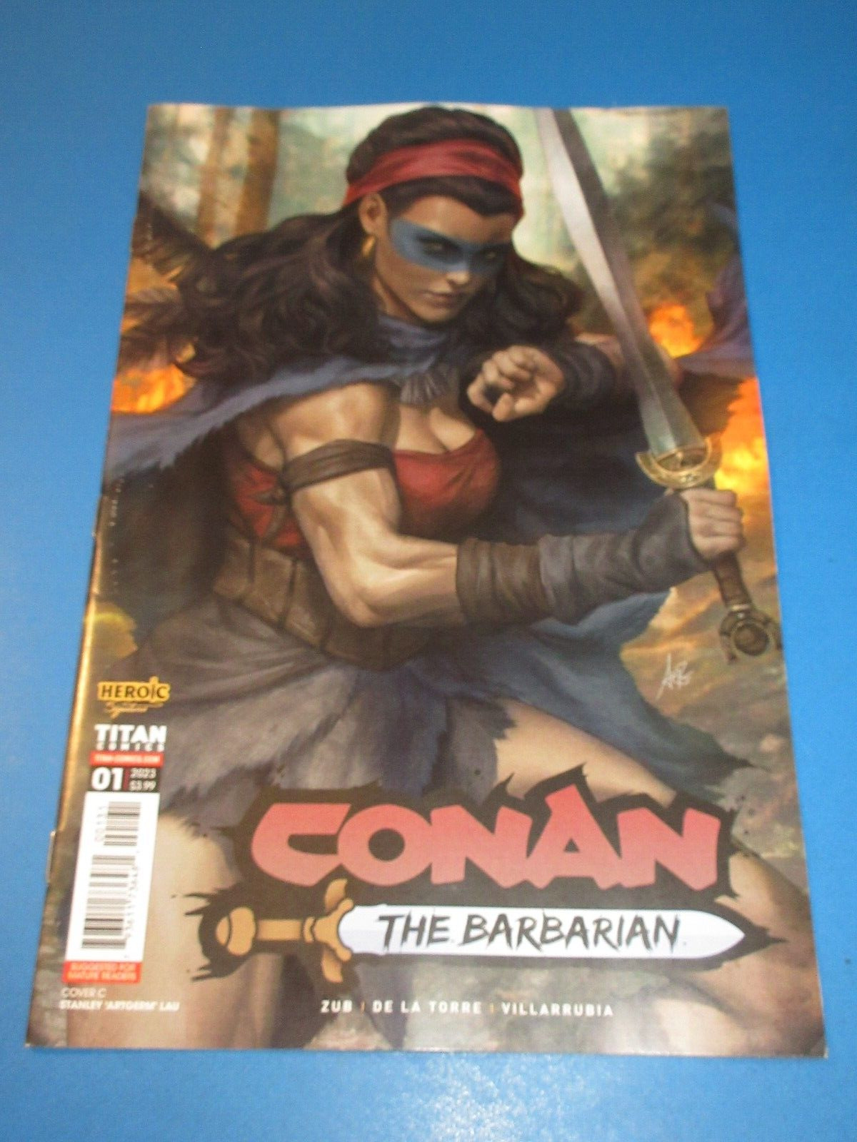 Conan the Barbarian #1 Artgerm Lau Variant NM- Beauty Wow