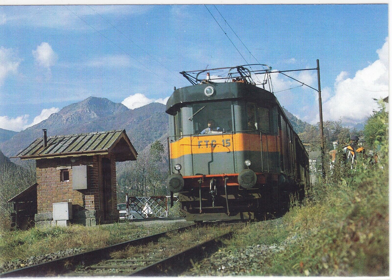ITALY         *         Turin-Ceres railway - train in 1984