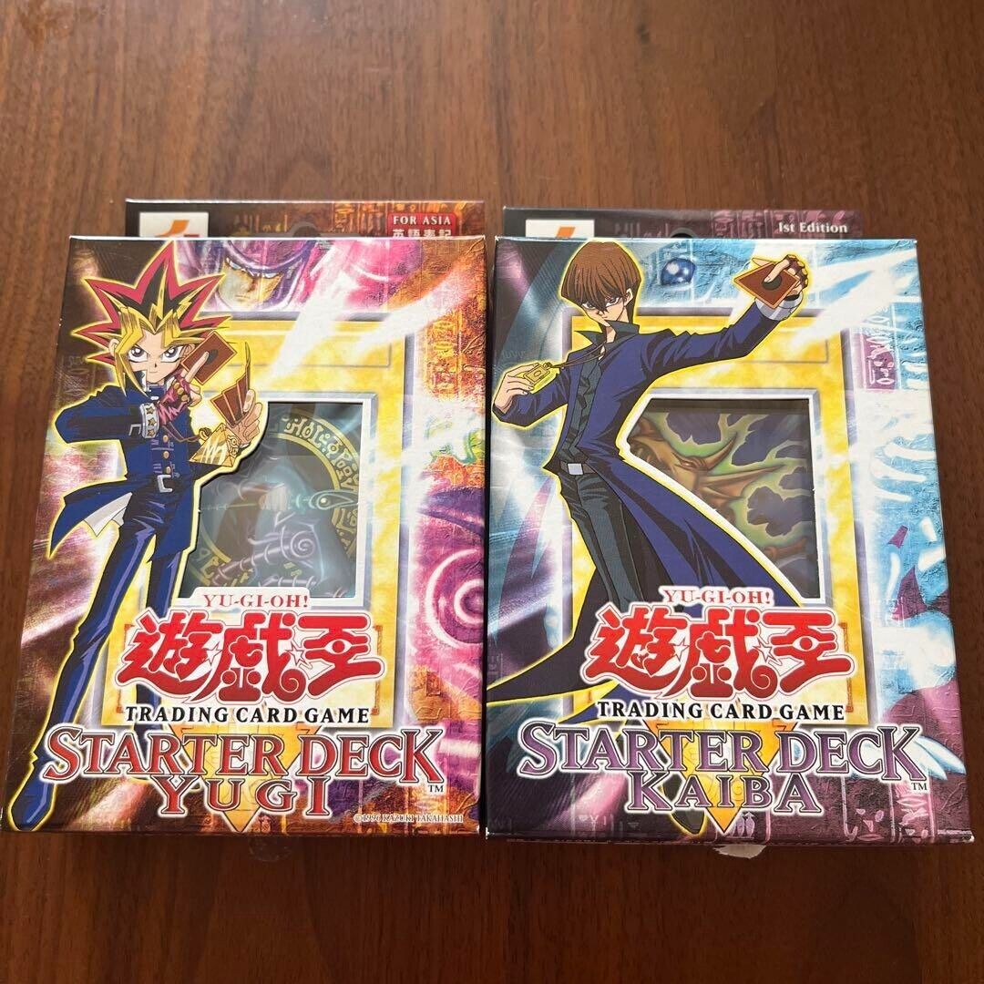 Yu-Gi-Oh First Edition Starter Deck Yu-Gi-Oh and Kaiba OCG Duel Monsters Used