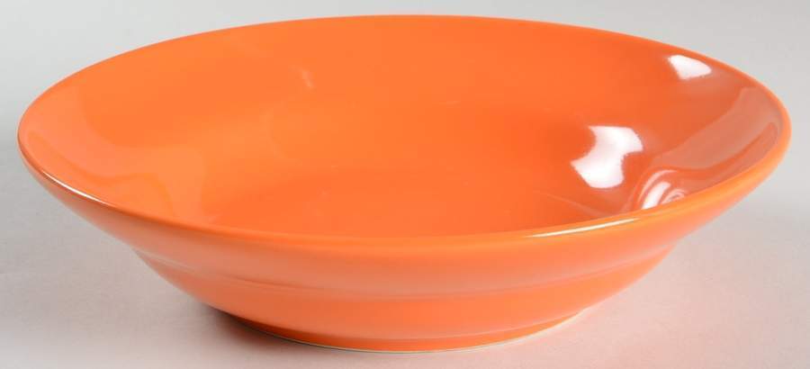 Waechtersbach Fun Factory Orange  Rimmed Soup Bowl 8926827
