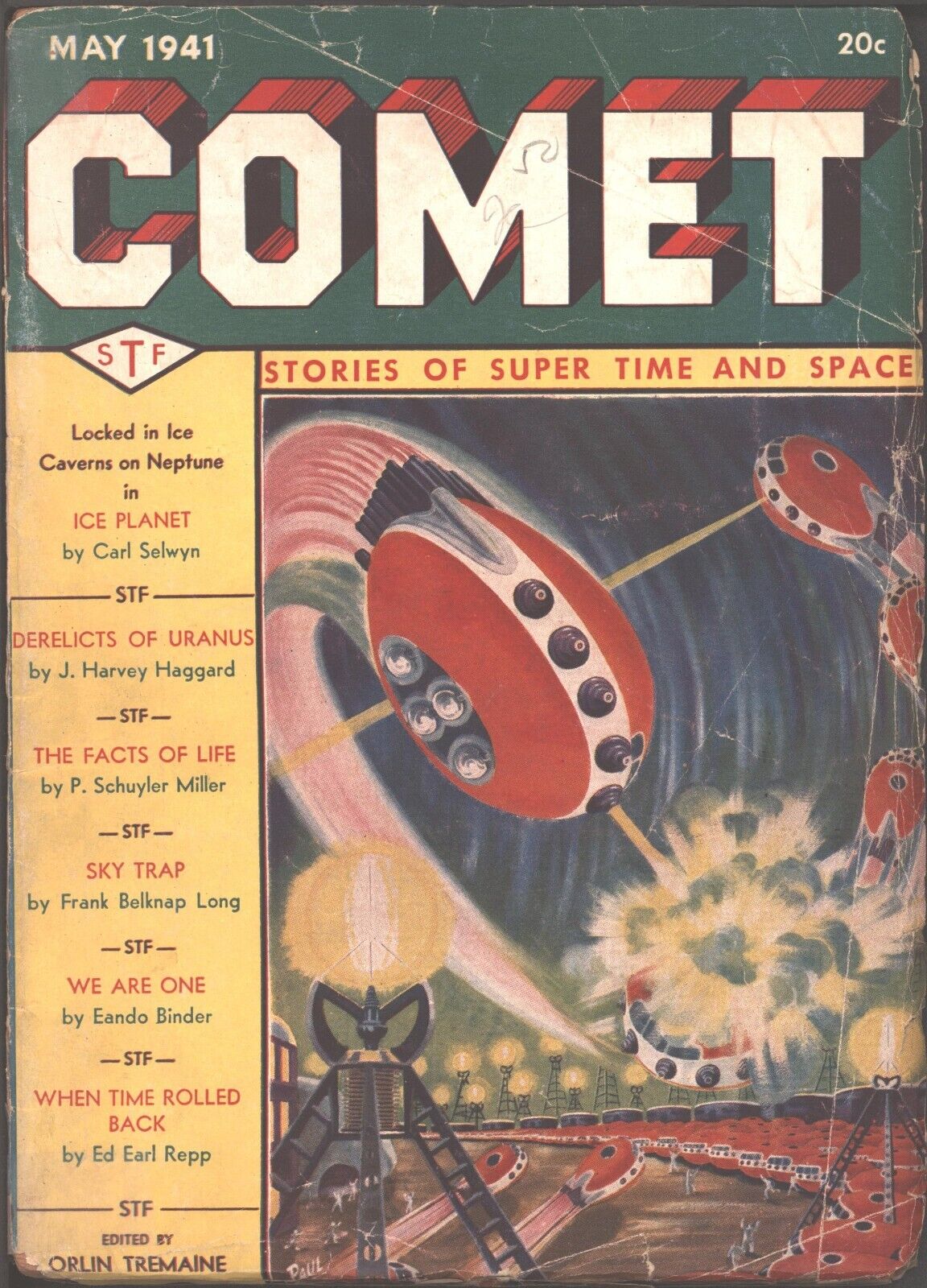 Comet 1941 May.     Pulp