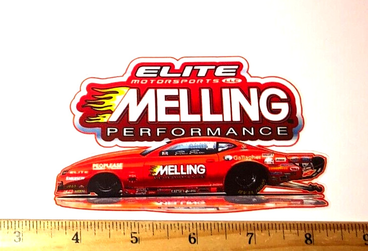 Erica Enders Melling Performance PRO STOCK NHRA Racing Die Cut Decal Sticker