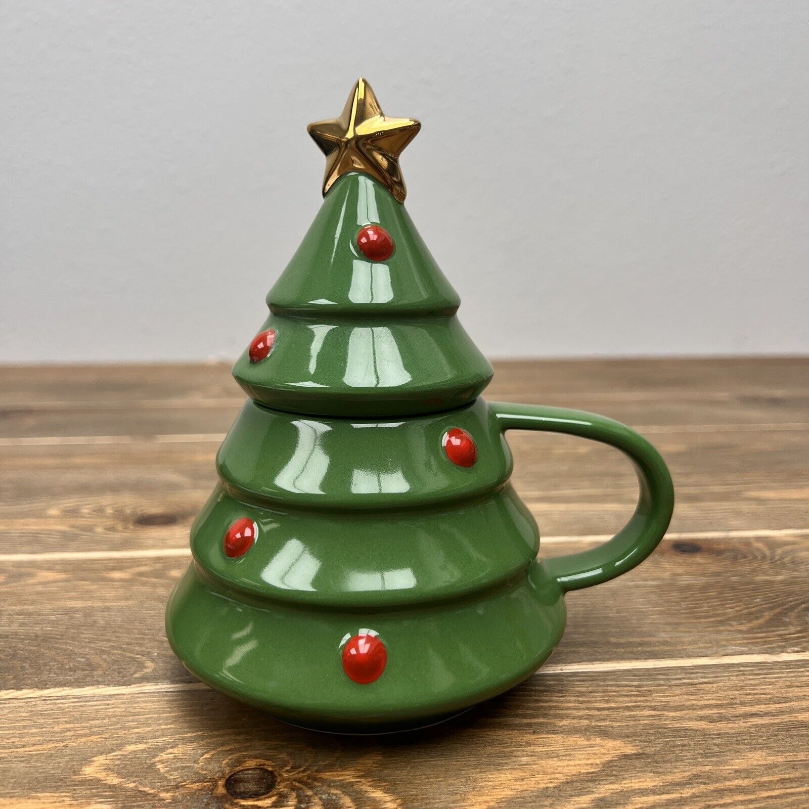 Hallmark Stacking Christmas Tree Mug