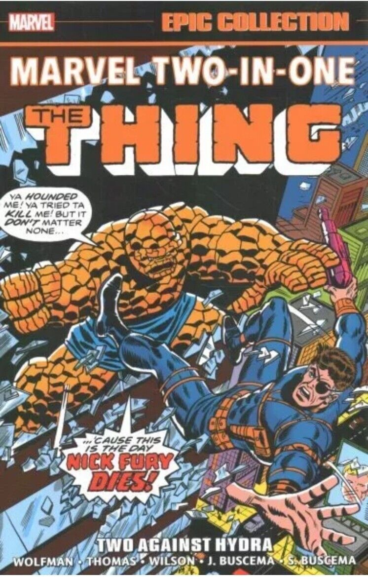 New Marvel Two-In-One Epic Collection Vol 2 The Thing Two Against Hydra TPB