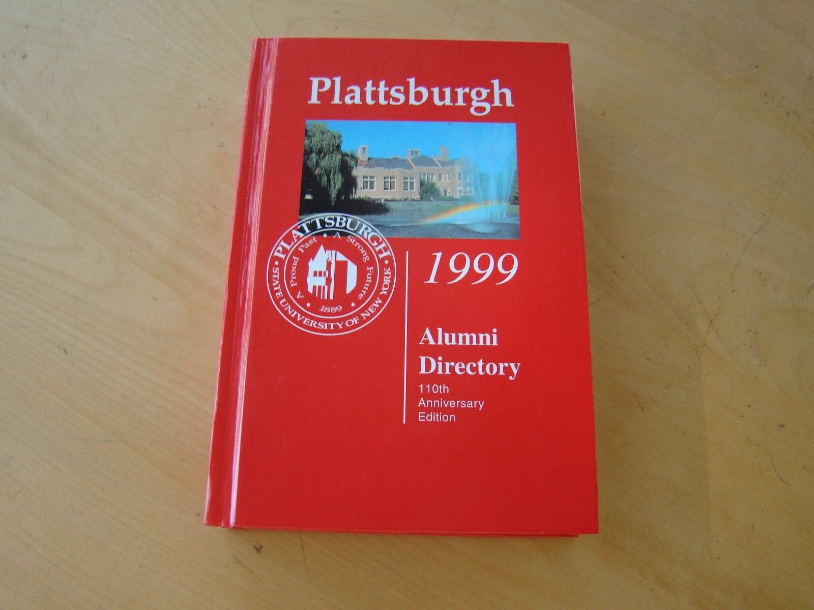 PLATTSBURGH STATE UNIVERSITY NEW YORK 1999 ALUMNI DIRECTORY HC