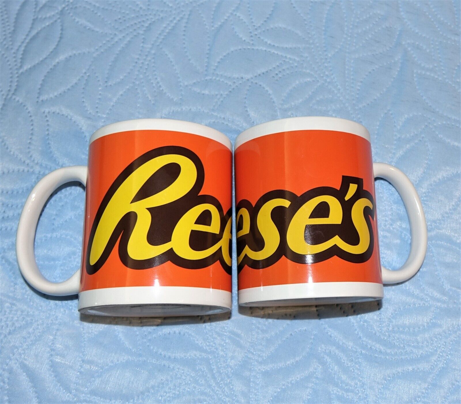 2 Reese\'s Peanut Butter Cup Coffee Tea Hot Chocolate Mugs Cups By Galerie