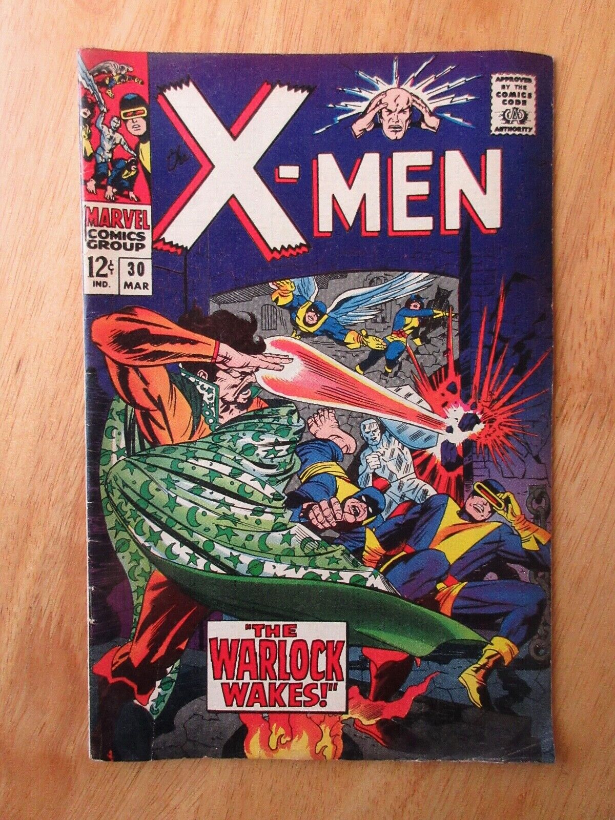 X-MEN #30 (1967) **Very Bright & Colorful** (FN+—Needs a Press)