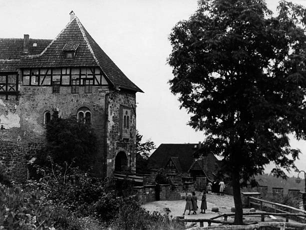 Germany Thuringia Eisenach The Wartburg 1953 Historic Old Photo