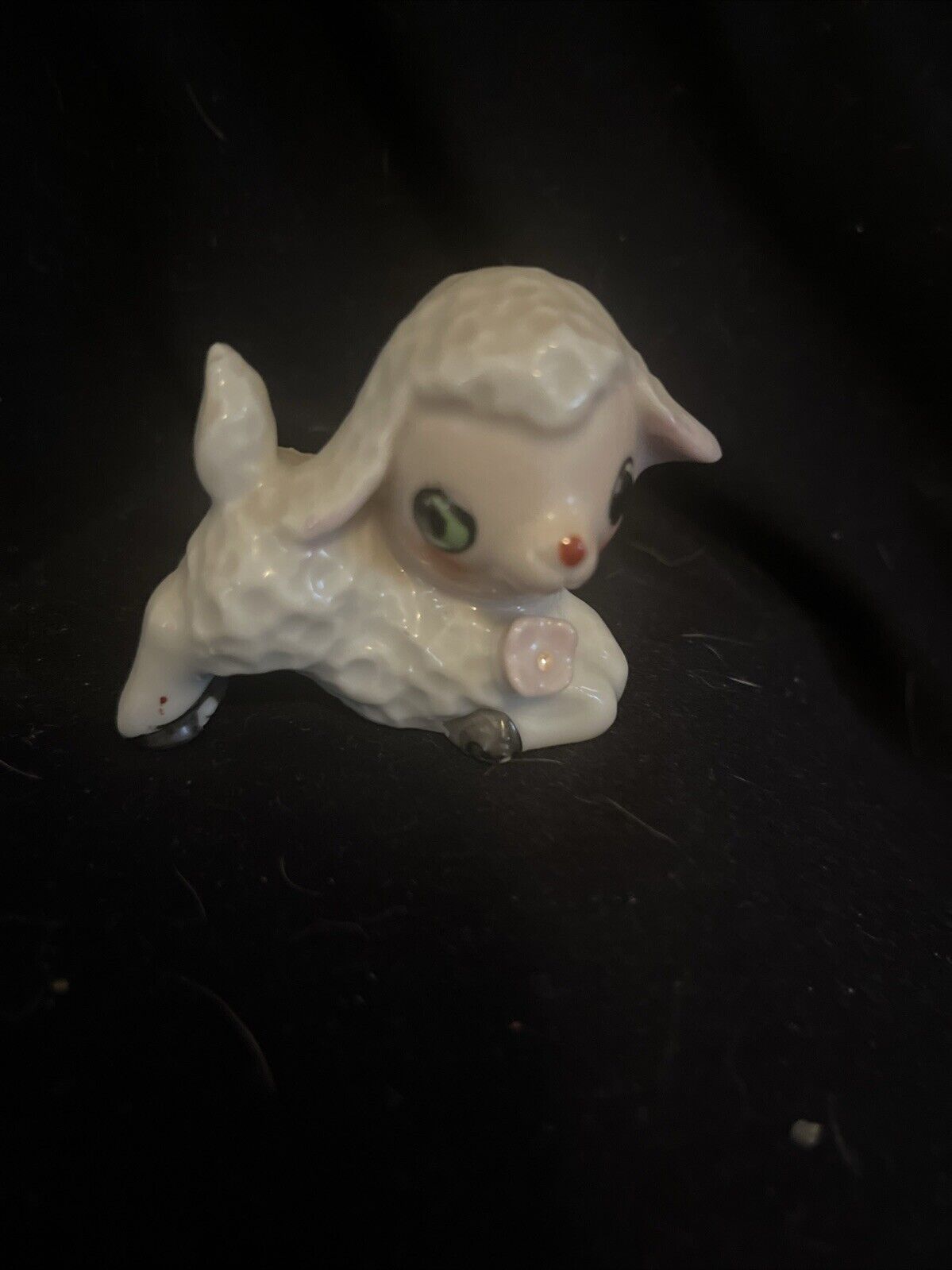 Sheep Ceramic Porcelain Figurine 1.5\