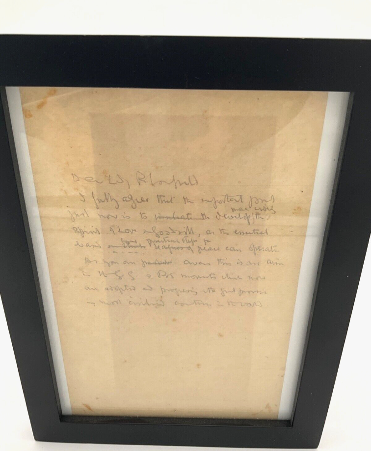 Exceptional Rare Baden Powell Handwriting, Penciled Letter,Boy Scout Thoughts