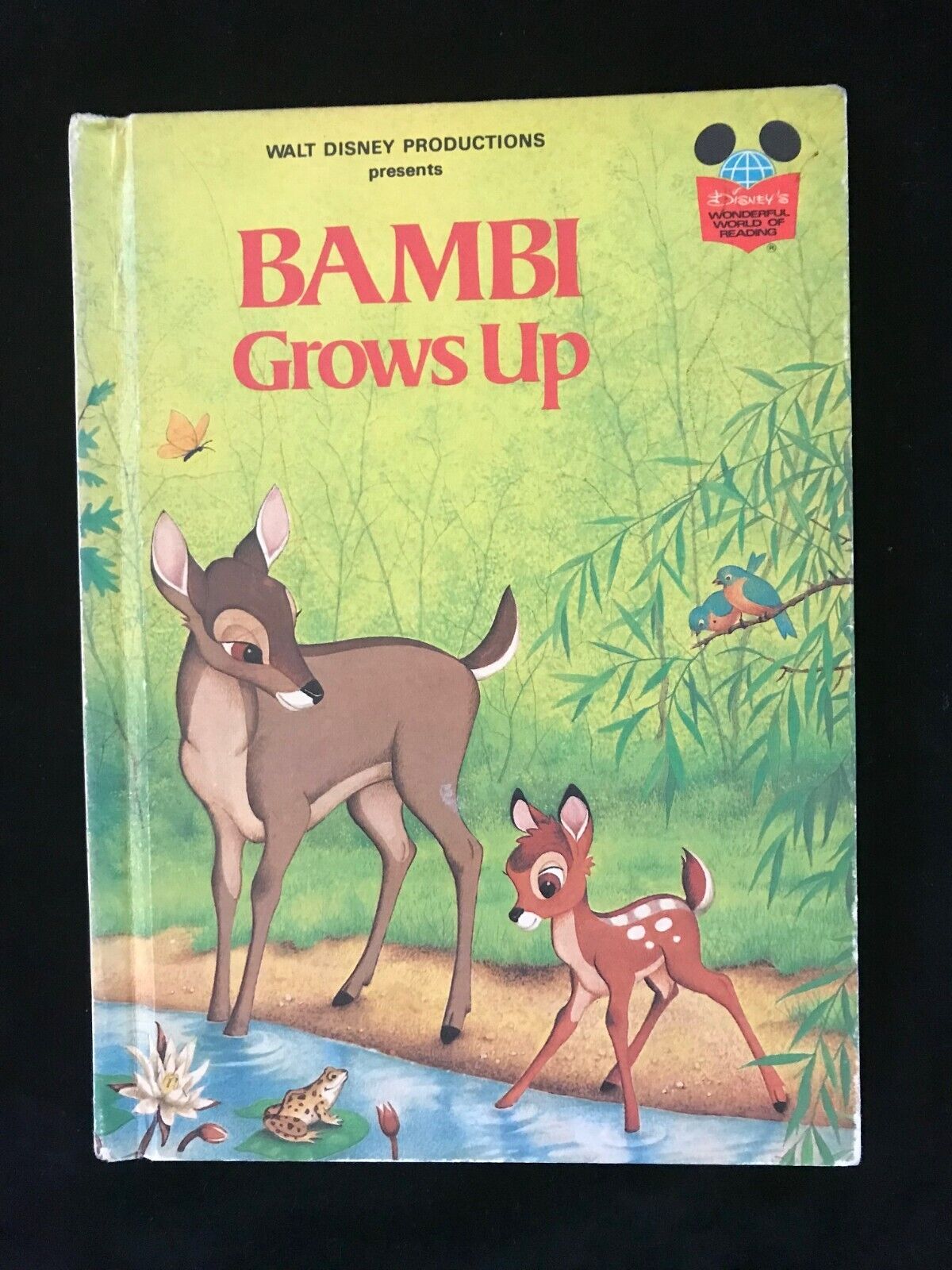 Vintage Walt Disney Productions Presents Bambi Grows Up Hardcover Book 1979