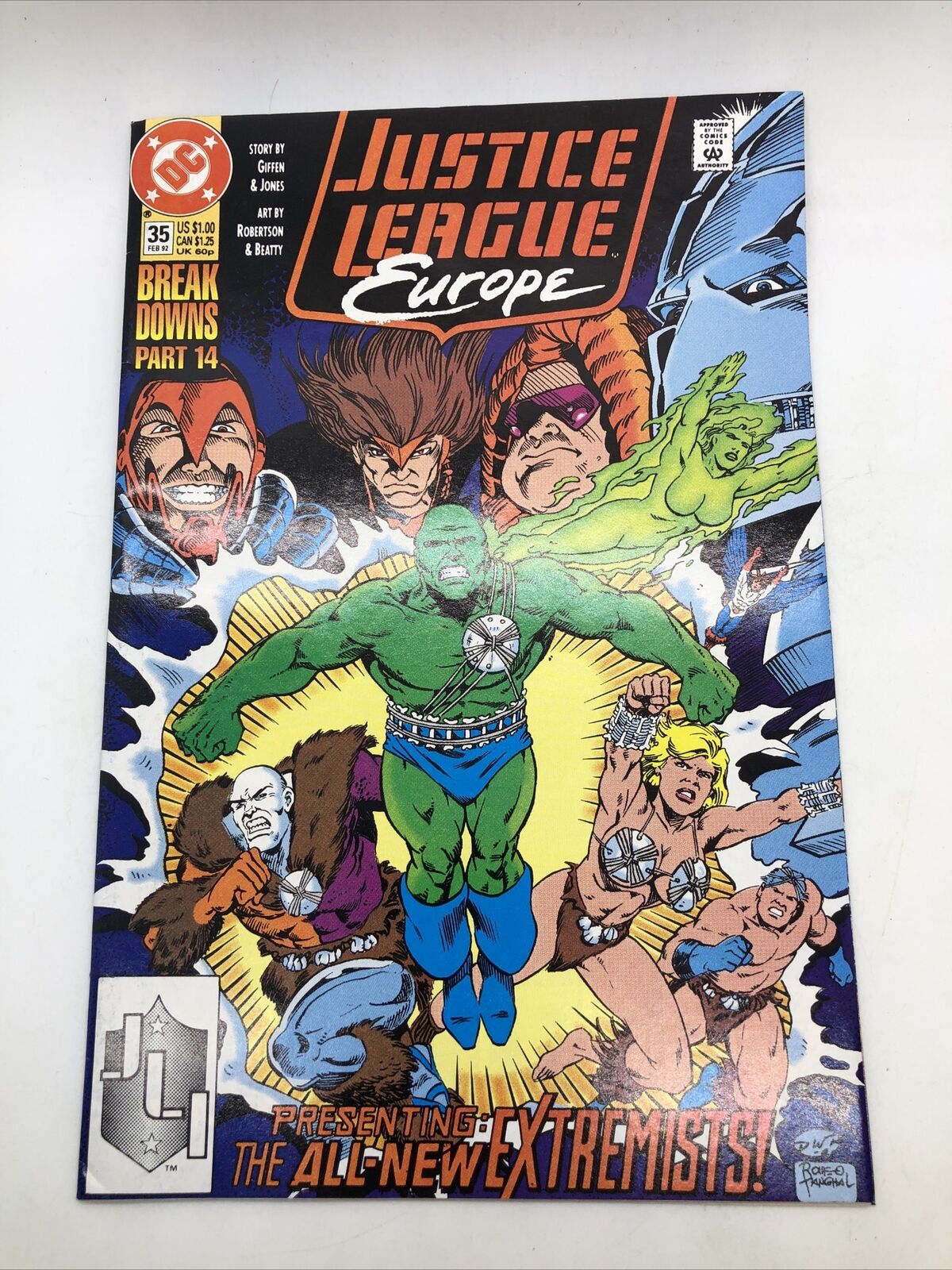 Justice League Europe, #35, 1992, DC Comics