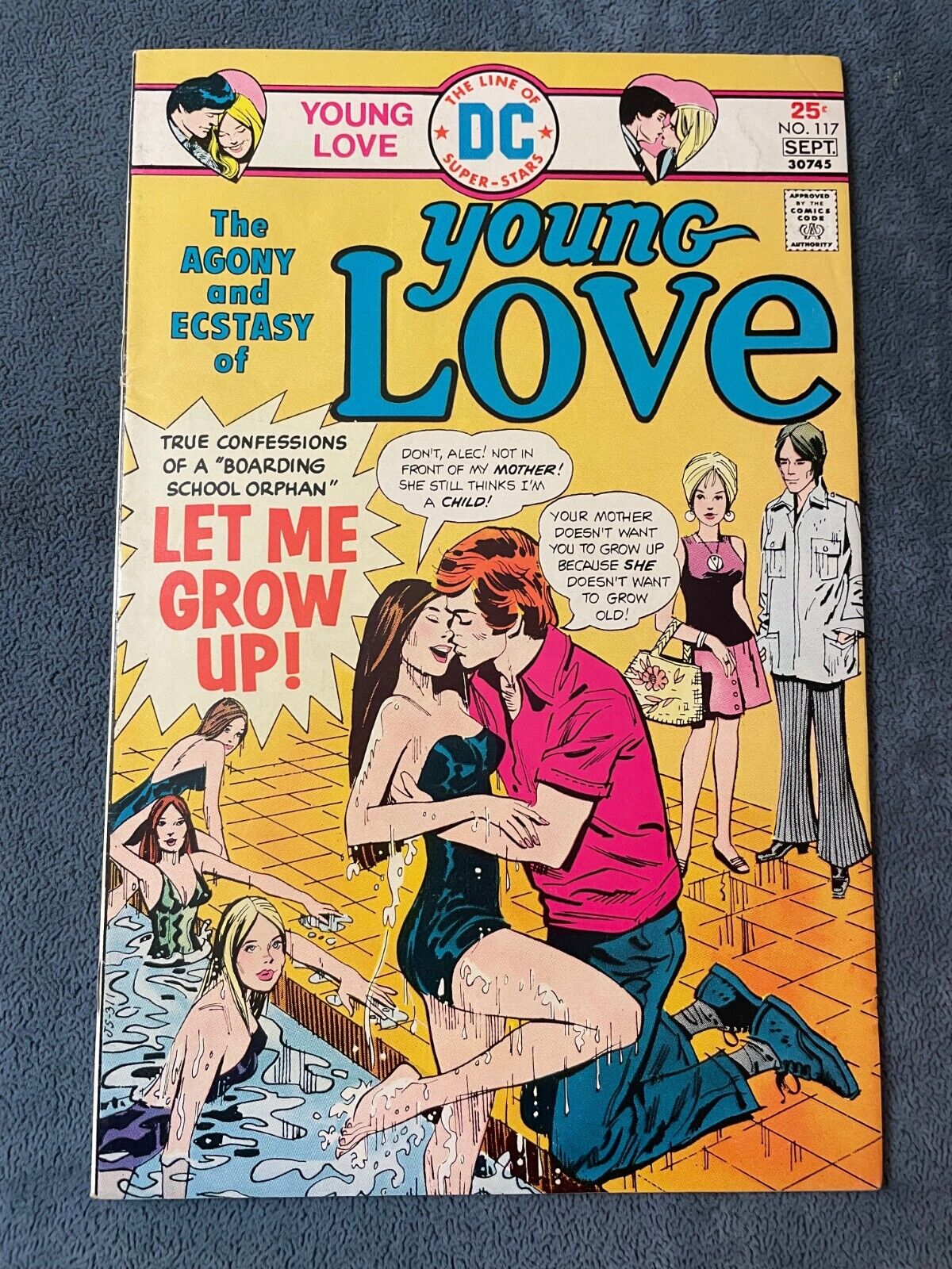 Young Love #117 1975 DC Romance Comic Book GGA Creig Flessel Cover FN