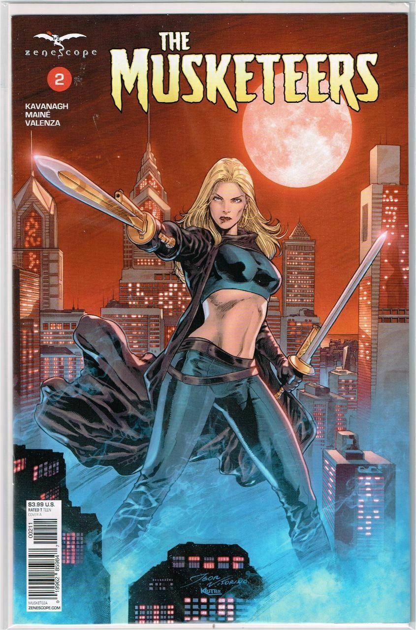Musketeers #2 Cover A NM 2018 Zenescope - Vault 35
