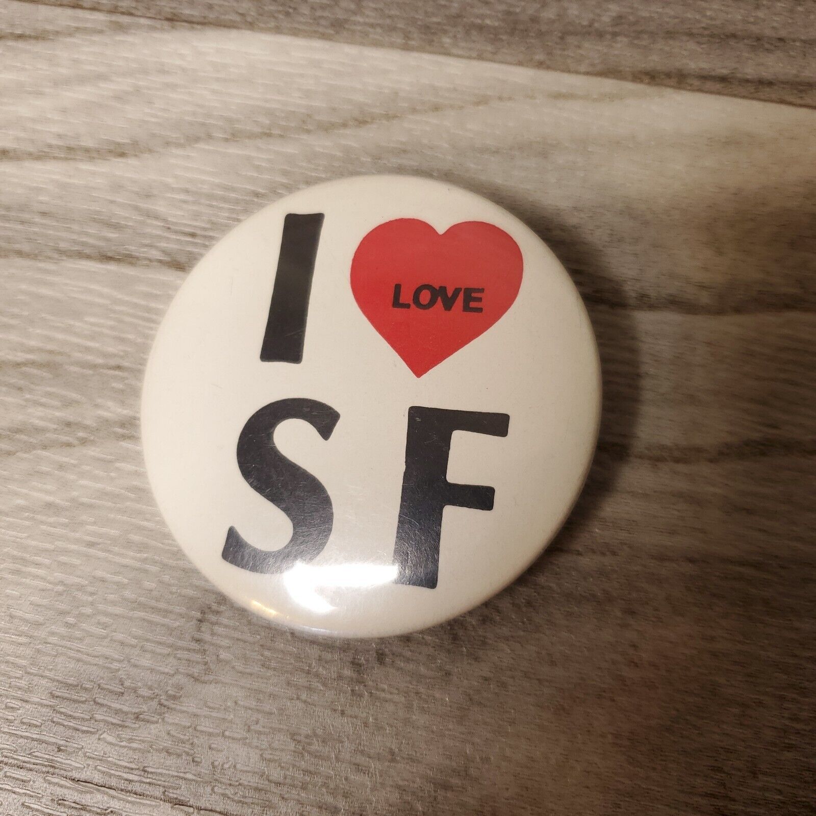 I LOVE S.F. San Francisco VINTAGE  2.5\