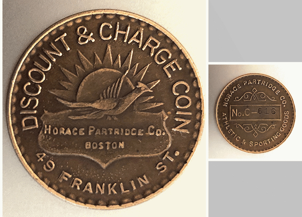 Vintage Charge Coin Tag: \