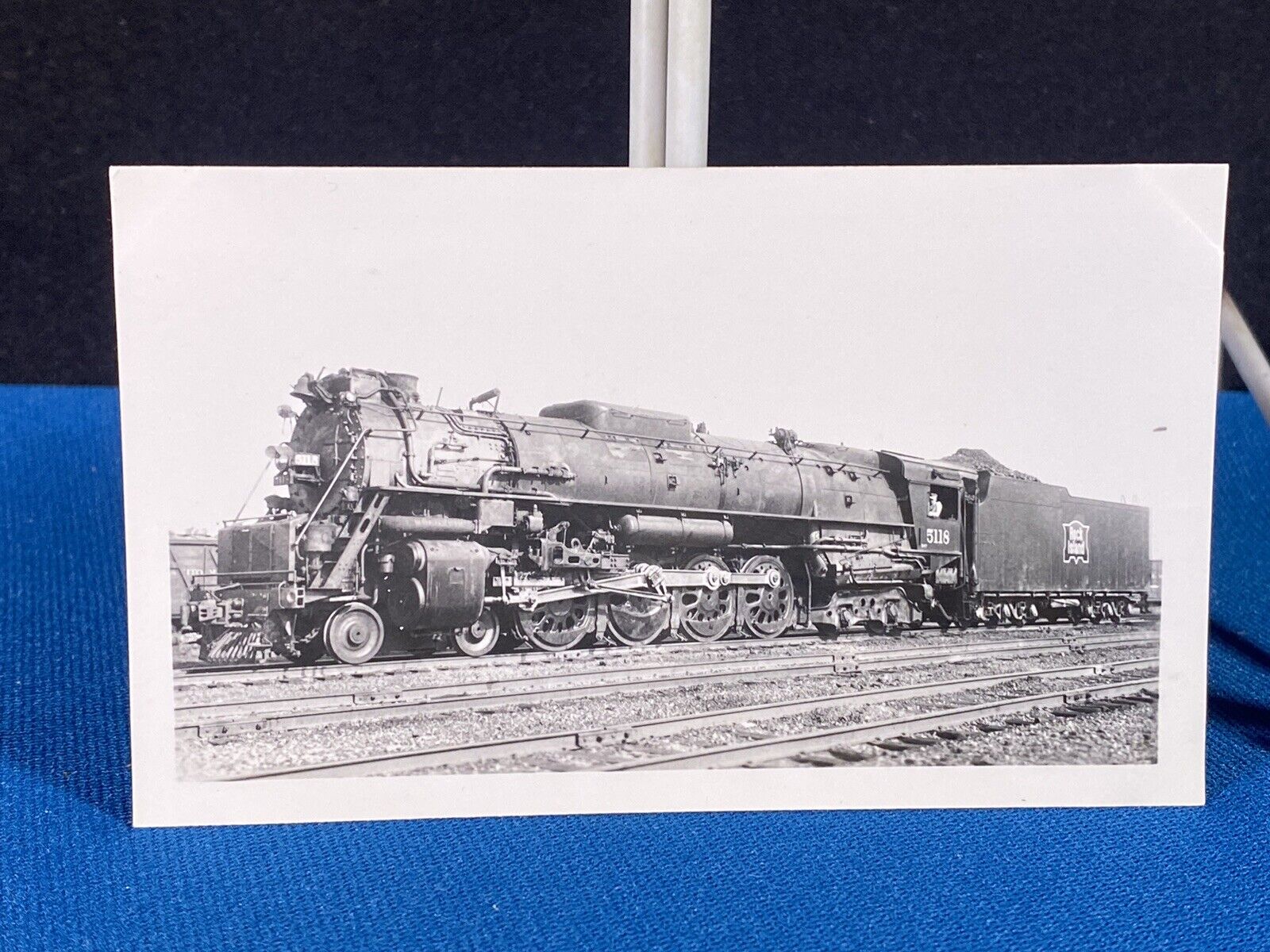 Rock Island Railroad Locomotive 5118 Vintage Photo Chicago Rock Island & Pacific