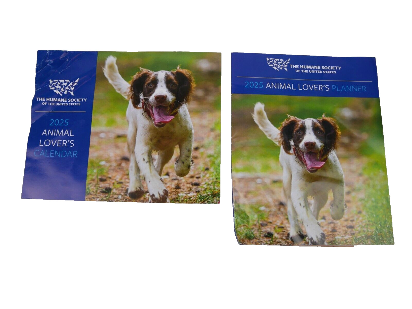 Humane Society of the United States 2025 Calendar and Planner NEW with Damage