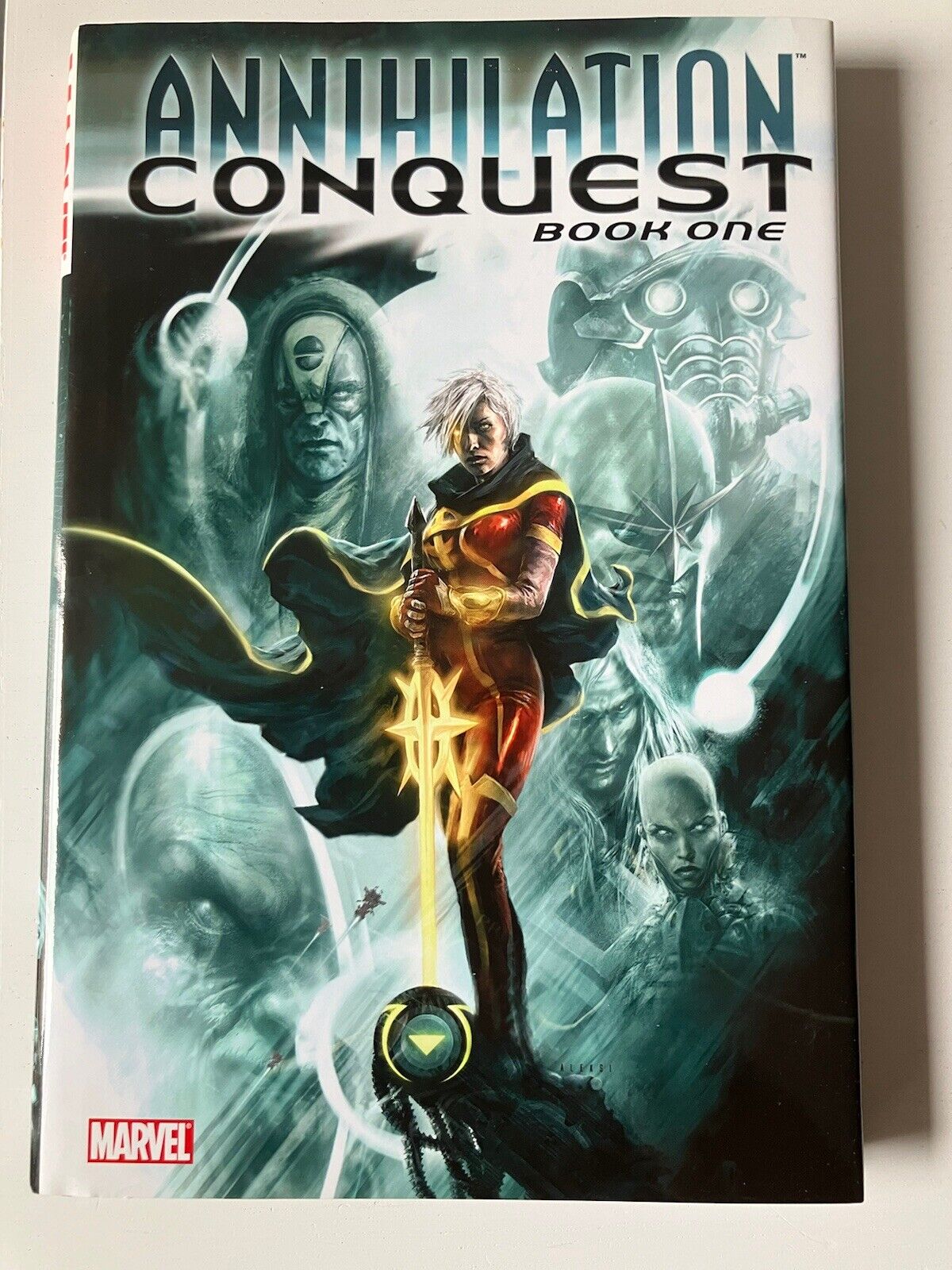 ANNIHILATION CONQUEST BOOK ONE DELUXE OVERSIZED HARDCOVER (MARVEL COMICS)