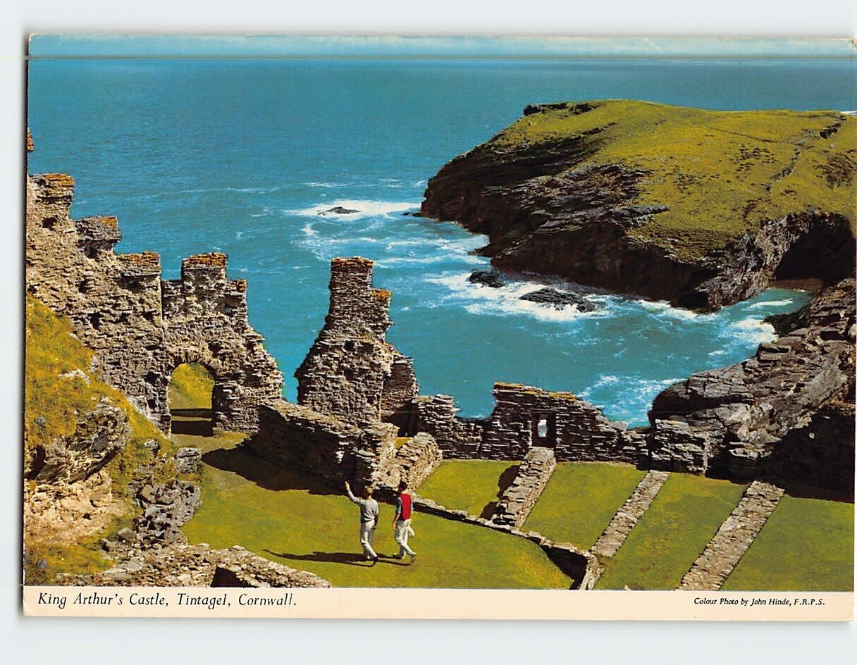 Postcard King Arthurs Castle Tintagel England
