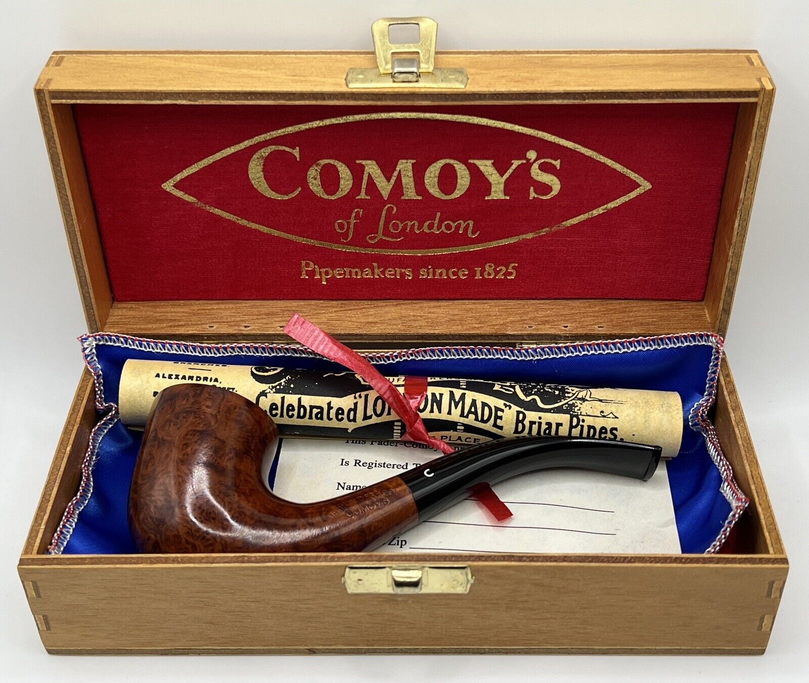 Comoy’s 67/100 Fader’s 100th Anniversary Estate Tobacco Pipe Set