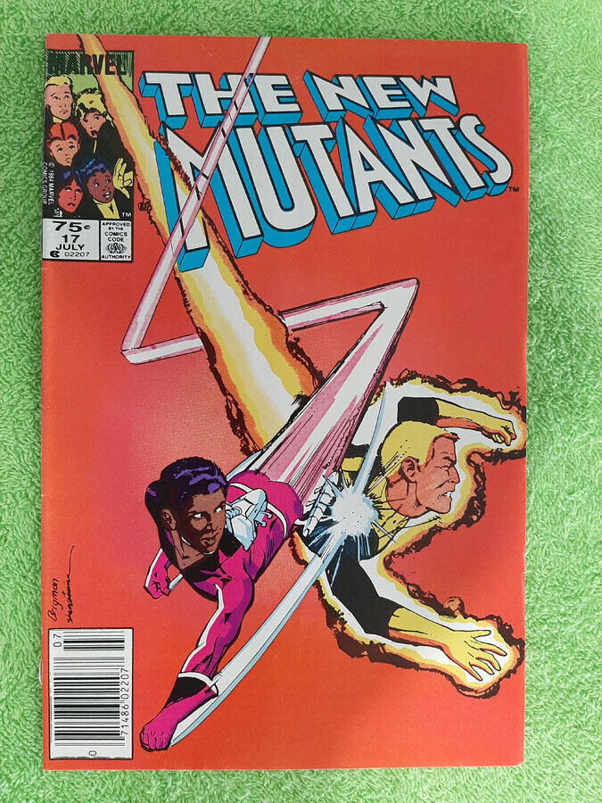 NEW MUTANTS #17 FN : Canadian Price Variant Newsstand : combo ship RD3102