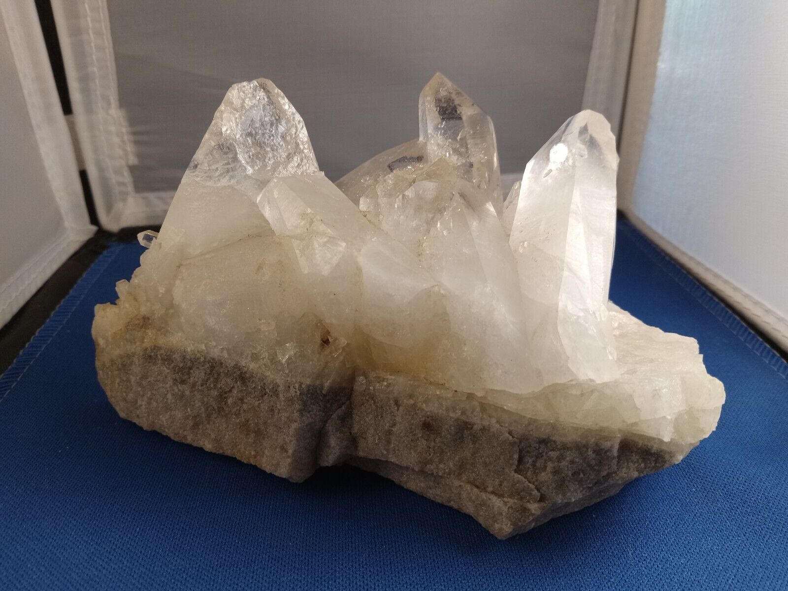 Lot Of (7)Pieces Of Natural Crystal