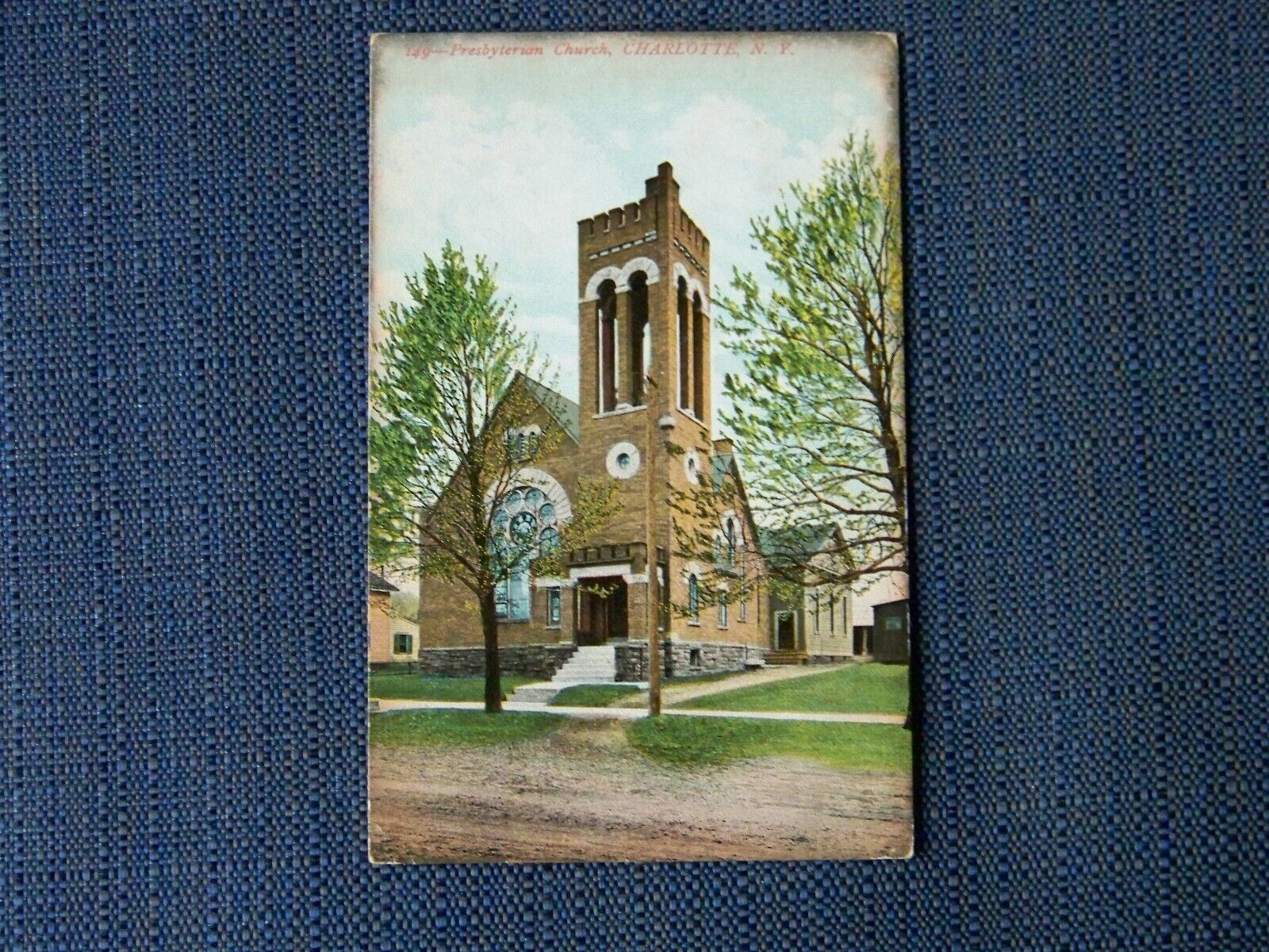 Charlotte New York NY Presbyterian Church 1909