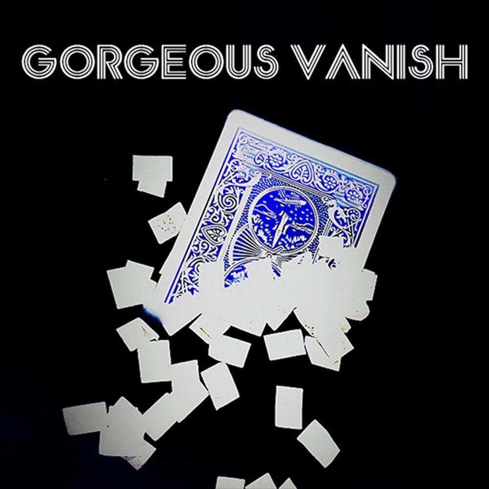 Gorgeous Vanish Magic Tricks Playing Card Vanishes to Snowflakes Appearing Card