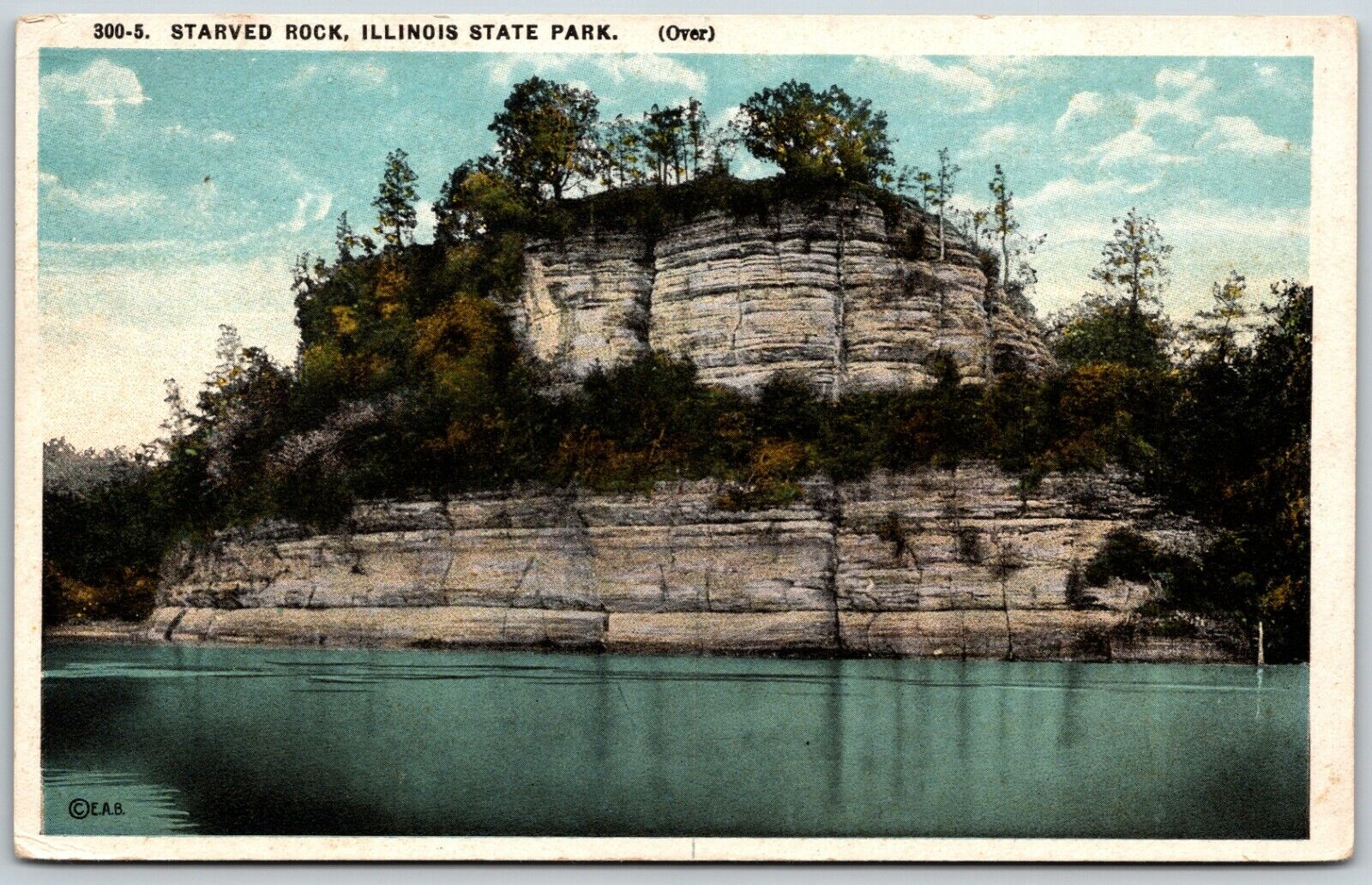 Starved Rock, Illinois State Park -  Postcard