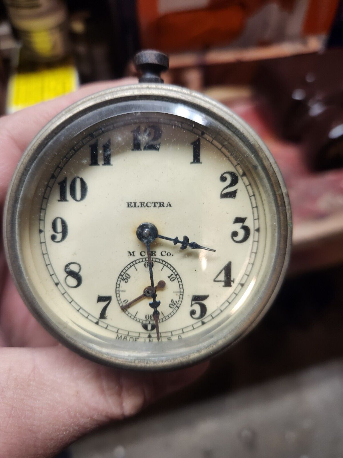 Electra Antique Automotive Clock