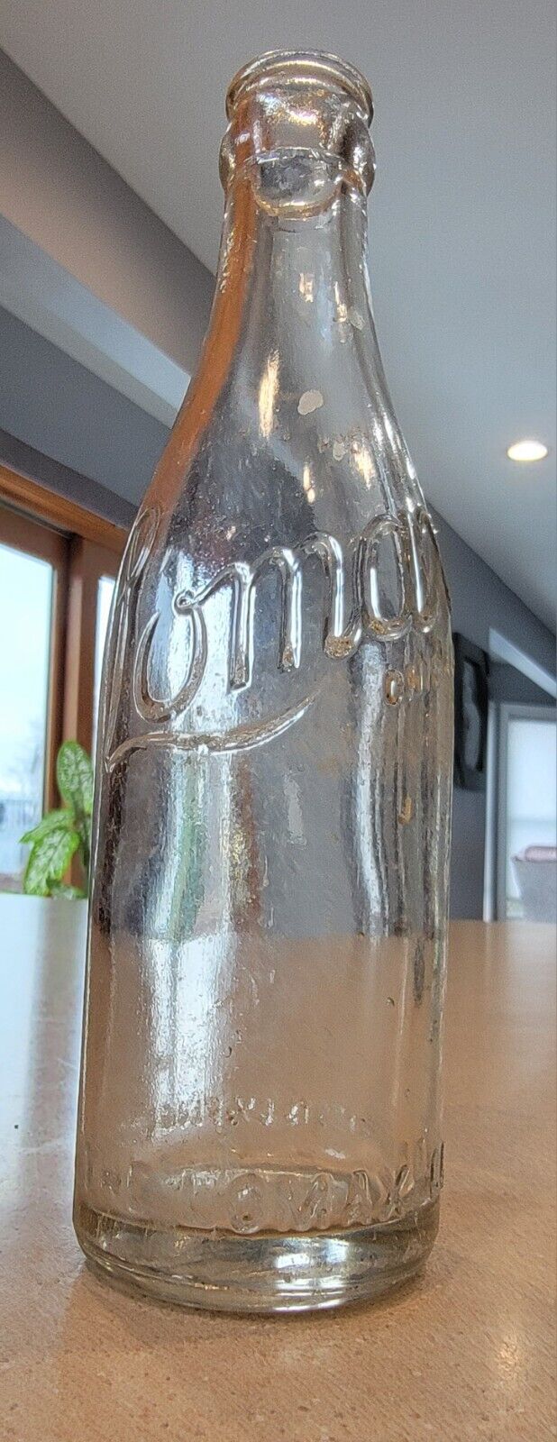 Vintage Lomax Soda Bottle Chicago IL THE LOMAX CO 6.5 OZ