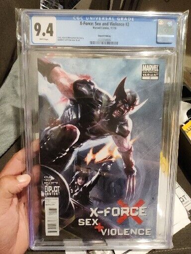 X-Force Sex And violence #2 9.4