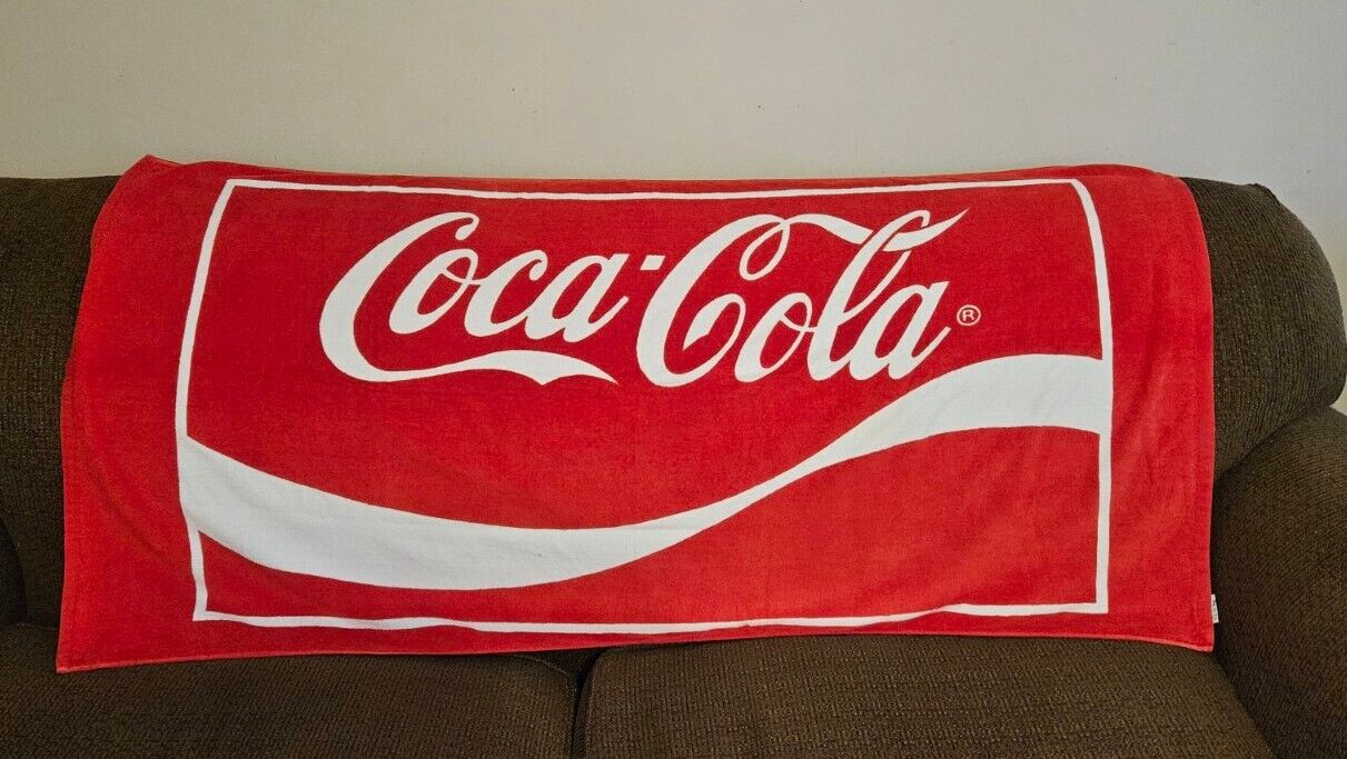 Coca Cola Vintage Leshner Towel Coke Advertising 31