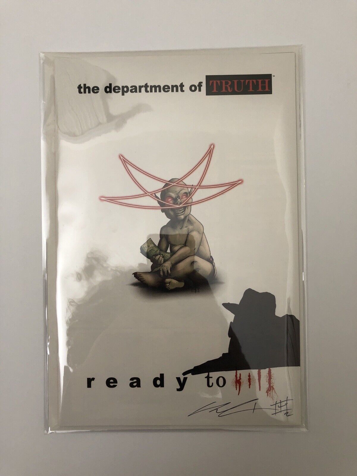 The Department Of Truth #12 Bryan SilverBax  Ready To Die Biggie LMTD 500 Signed
